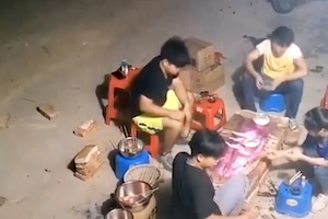 【動画】中国では焼き肉までもが爆発してしまうらしいw(ﾟoﾟ)w