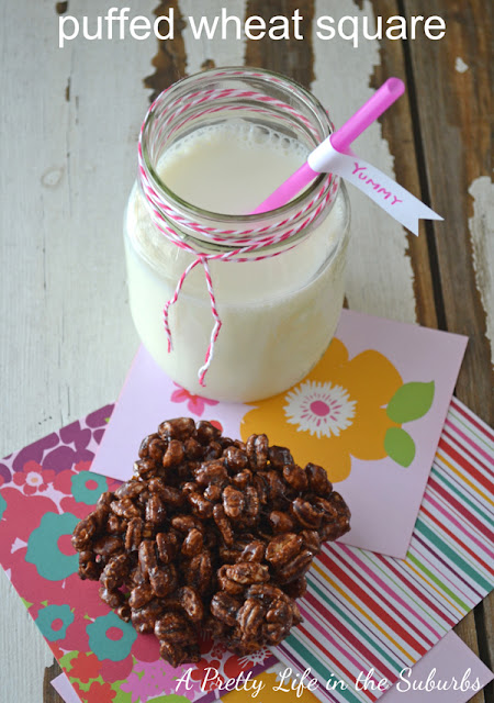 Puffed Wheat Squares