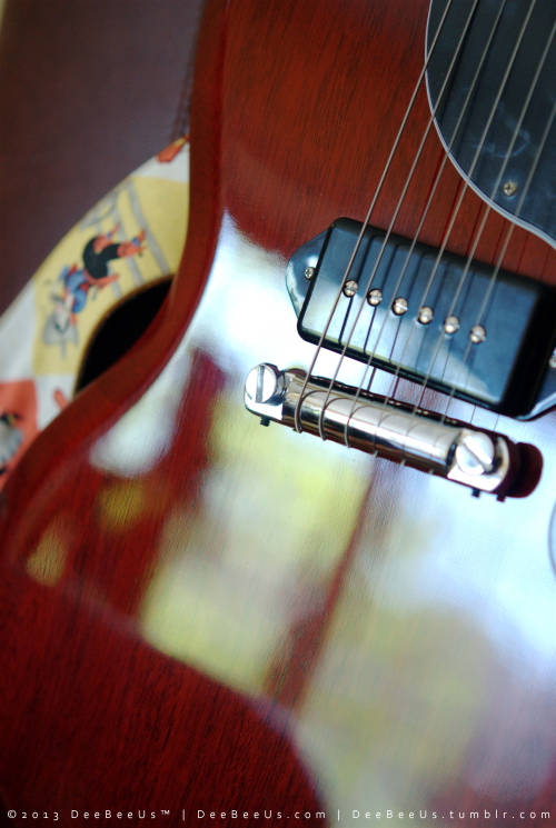 2011 Gibson SG Junior ‘60s in Heritage Cherry glossy nitro finish