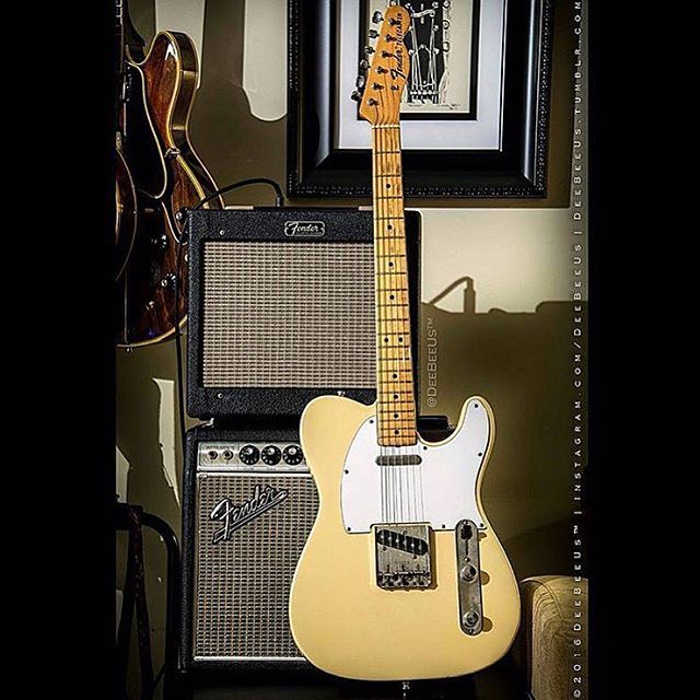 guitar-safari:
“ Full credit to @deebeeus for this awesome pic. #teletuesday #guitarsafari #1968 #fender #telecaster #rocknroll #music
”