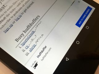 Getting the “add to home screen” prompt for https://huffduffer.com/ on Android Chrome.