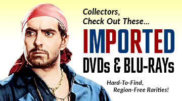 Imported DVDs and Blu-rays - Rare Region Free Titles