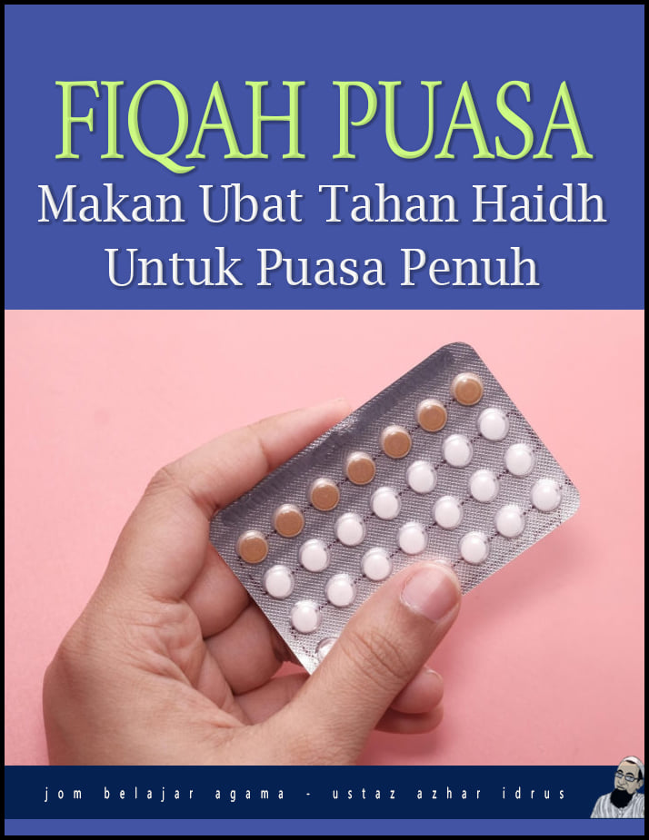 hukum makan ubat tahan haid