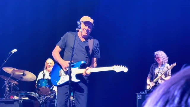 Jerry Harrison & Adrian Belew with Daniel Carey on drums - December 29, 2023