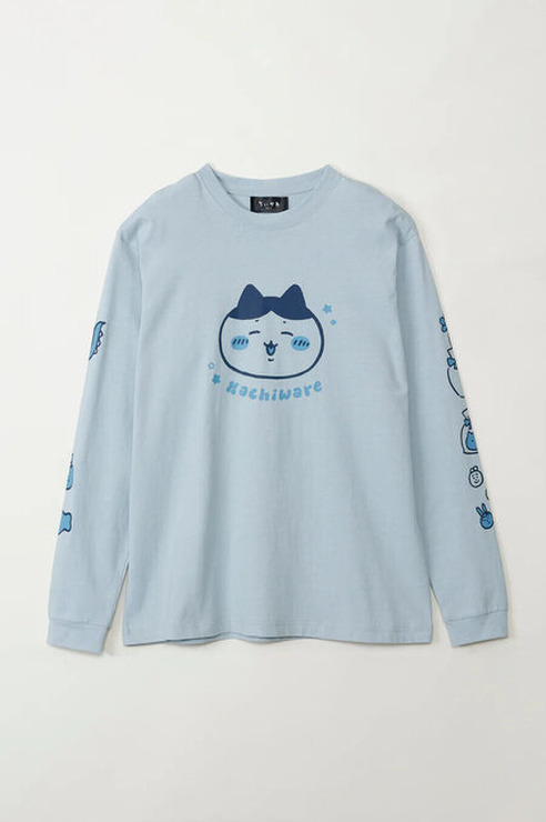 遊び心たっぷりの「ちいかわ」ロングスリーブTシャツ5種が本日12月25日12時より発売！袖には“草むしり検定”や“さすまた”などデザイン