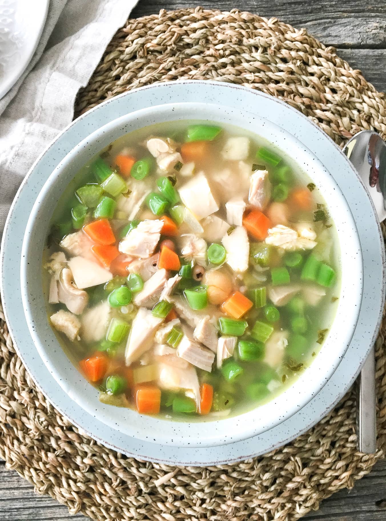 Turkey Brown Rice Soup