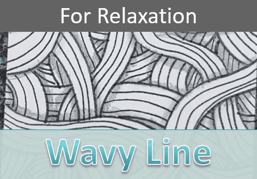 Wavy Line Drawing for Relaxation