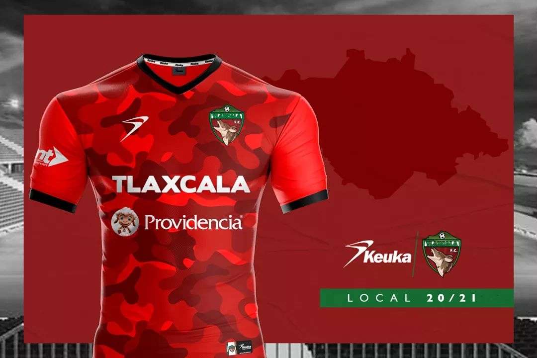 Coyotes Tlaxcala uniforme local Guardianes 2020