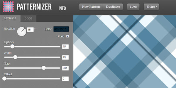 Patternizer-pattern-generator