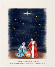 Nativity - Christmas Card by Paperless Post