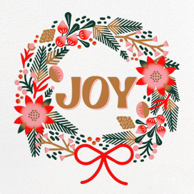 Sheer Joy - Christmas Card by Hello!Lucky