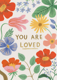 You Are Loved - Greeting Card by Rifle Paper Co.