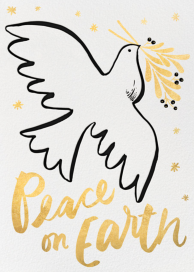 Dove of Peace - Christmas Card by Hello!Lucky