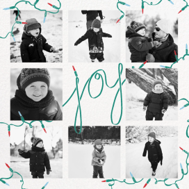 Strung with Joy - Christmas Card by Paperless Post