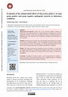 Research paper thumbnail of Evaluation of the antimicrobial effects of Glycyrrhiza glabra l. on some gram positive and gram negative pathogenic bacteria in laboratory conditions