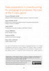 Research paper thumbnail of Data preparation in crowdsourcing for pedagogical purposes: the case of the CrowLL game