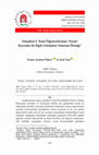 Research paper thumbnail of Ortaokul 5. Sınıf Öğrencilerinin Oyun Konusundaki Görüşleri: Samsun Örneği