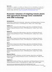 Research paper thumbnail of Economic valuation of irrigating tomato plants with agricultural drainage water remediated with DHS technology