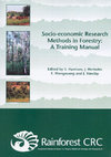 Research paper thumbnail of Socio-economic research methods in forestry: A training manual