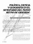 Research paper thumbnail of Política, ciencia y geografía en el Semanario del Nuevo Reyno de Granada