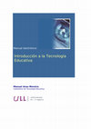 Research paper thumbnail of Introducción a la Tecnología Educativa