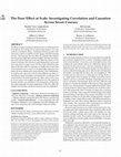 Research paper thumbnail of The Doer Effect at Scale: Investigating Correlation and Causation Across Seven Courses