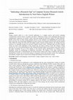 Research paper thumbnail of “Indicating a Research Gap” in Computer Science Research Article Introductions by Non-Native English Writers