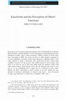 Research paper thumbnail of Enactivism and the Perception of Others’ Emotions