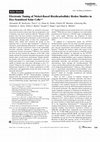 Research paper thumbnail of Electronic Tuning of Nickel-Based Bis(dicarbollide) Redox Shuttles in Dye-Sensitized Solar Cells