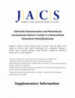 Research paper thumbnail of Solid-State Characterization and Photoinduced Intramolecular Electron Transfer in a Nanoconfined Octacationic Homo[2]Catenane