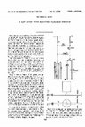 Research paper thumbnail of A rat lever with remotely variable inertia1