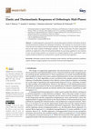 Research paper thumbnail of Elastic and Thermoelastic Responses of Orthotropic Half-Planes