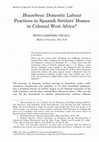 Research paper thumbnail of Houseboys: Domestic Labour Practices in Spanish Settlers' Homes in Colonial West Africa (selected pages)