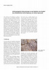 Research paper thumbnail of Anthropologische Untersuchungen an den Skeletten vom Friedhof des mittelalterlichen Dorfes Diepensee, Lkr. Dahme-Spreewald