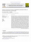 Research paper thumbnail of Vitamin E-sparing and vitamin E-independent antioxidative effects of the flavonol quercetin in growing pigs