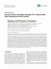 Research paper thumbnail of Towards Proactive Surveillance through CCTV Cameras under Edge-Computing and Deep Learning