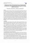 Research paper thumbnail of Optimization Model of Decentralized Energy Planning Based Local Resources for Sustainable Rural Development in Malang District of East Java