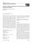 Research paper thumbnail of Evidence of Surface Connectivity for Texas Gulf Coast Depressional Wetlands