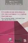 Research paper thumbnail of Utilización de recursos públicos con fines electorales y su control constitucional