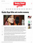 Research paper thumbnail of Manike Mage Hithe and creative economy – The Island