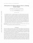 Research paper thumbnail of Deformation of an elastic substrate due to a resting sessile droplet