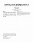 Research paper thumbnail of CompCert: A Journey through the Landscape of Mechanized Semantics for Verified Compilation (Keynote)