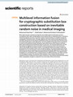 Research paper thumbnail of Multilevel information fusion for cryptographic substitution box construction based on inevitable random noise in medical imaging