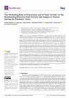 Research paper thumbnail of The Mediating Role of Depression and of State Anxiety on the Relationship between Trait Anxiety and Fatigue in Nurses during the Pandemic Crisis