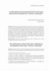 Research paper thumbnail of A ambivalência do pensamento de José Leite Lopes sobre Desenvolvimento em “Ciência e Libertação”