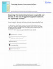 Research paper thumbnail of Exploring the relationship between crypto AG and the CIA in the use of rigged encryption machines for espionage in Brazil