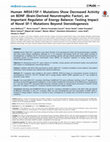 Research paper thumbnail of Human NR5A1/SF-1 Mutations Show Decreased Activity on BDNF (Brain-Derived Neurotrophic Factor), an Important Regulator of Energy Balance: Testing Impact of Novel SF-1 Mutations Beyond Steroidogenesis