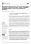 Research paper thumbnail of Multicultural Identity Integration versus Compartmentalization as Predictors of Subjective Well-Being for Third Culture Kids: The Mediational Role of Self-Concept Consistency and Self-Efficacy