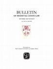 Research paper thumbnail of ‘Un’opera ancora da studiare: l’Editio Romana del Corpus iuris canonici’, Bulletin of Medieval Canon Law 39 (2022) 125-164.