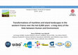 Research paper thumbnail of Transformations of maritime and island landscapes in the western France over the last 8,000 years : a long story of the links between Human and Environment